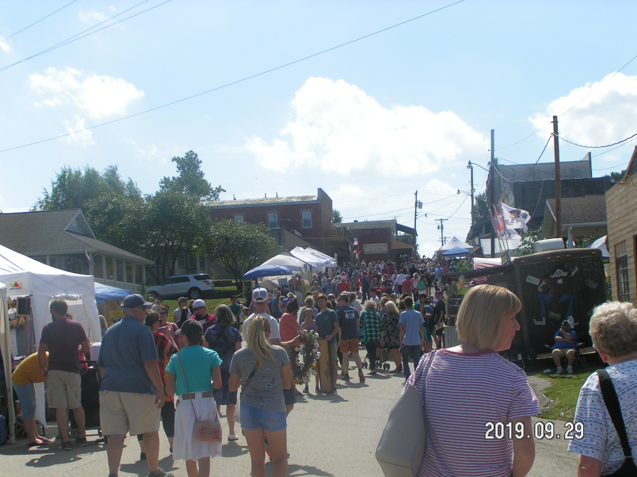 Main Street view during the Reunion